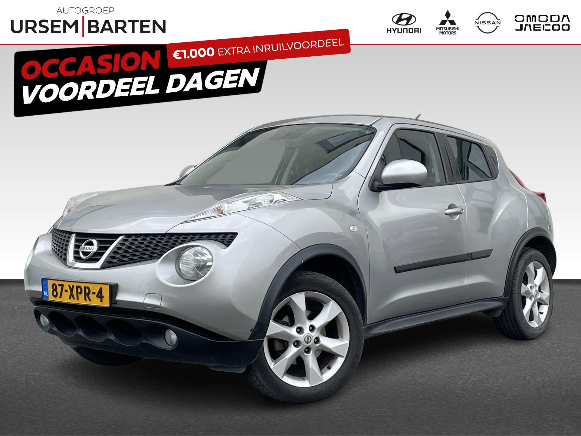 Nissan Juke 1.6 Acenta Eco, Auto's, Euro 5, 4 cilinders, 49 €/maand, Origineel Nederlands