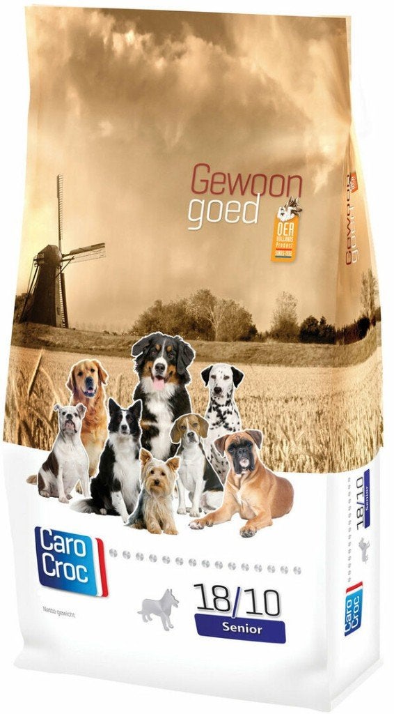 ACTIE Carocroc Senior 2x 12,5 kg €68,95, Dieren en Toebehoren, Dierenvoeding, Ophalen of Verzenden, Hond