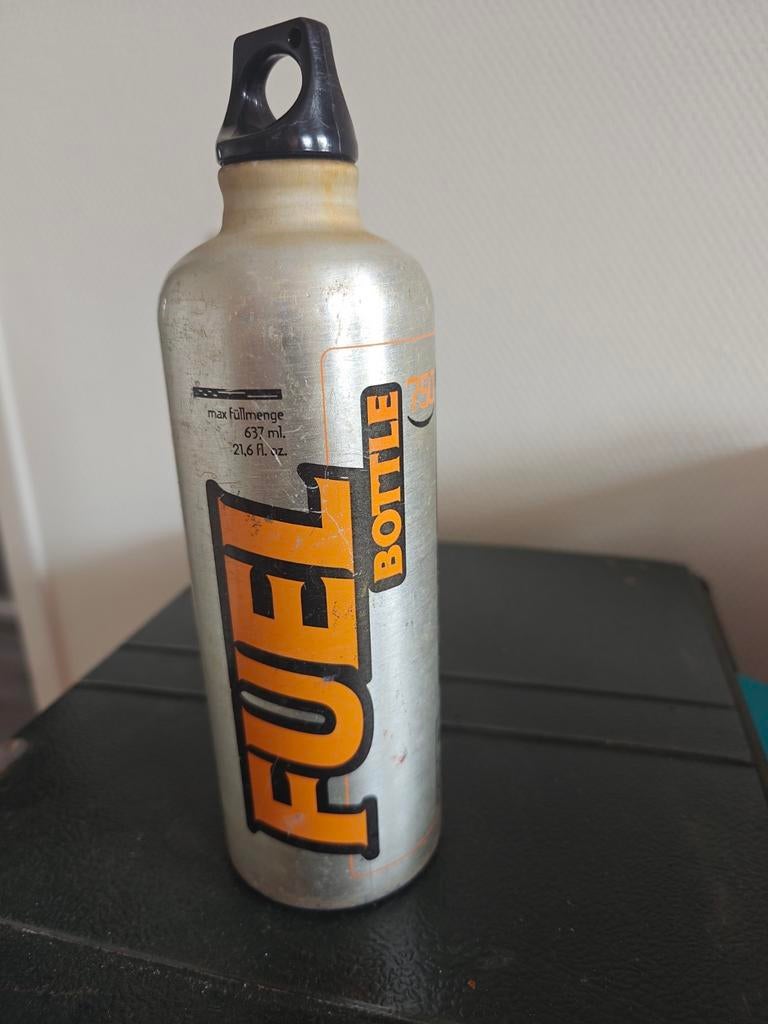 Aluminium brandstoffles 637 ml - FUEL BOTTLE, Ophalen of Verzenden, Gebruikt