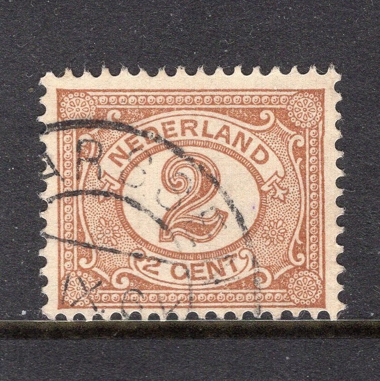 Plaatfout 54 PM, Postzegels en Munten, Ophalen of Verzenden, T/m 1940, Gestempeld