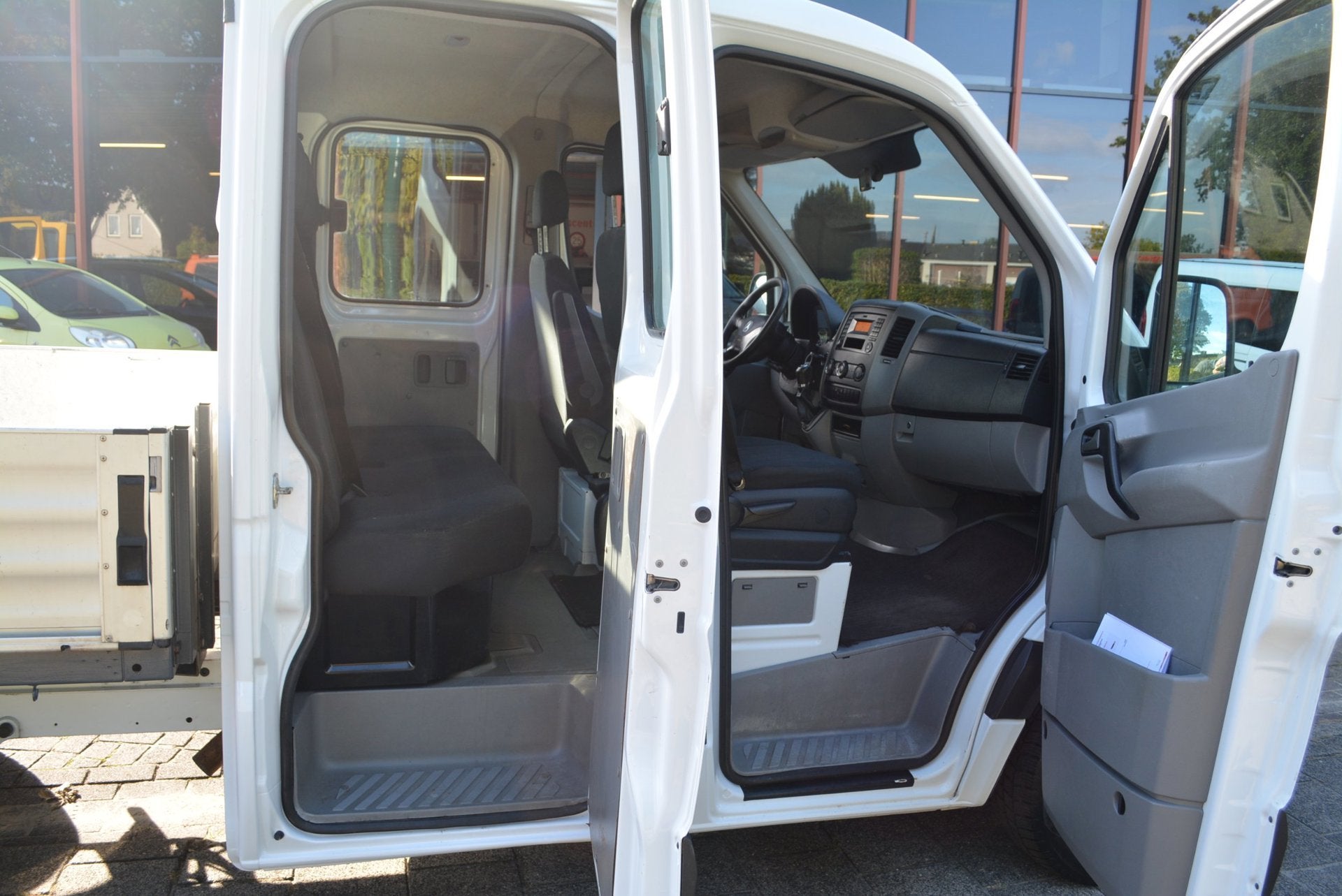 Mercedes-Benz Sprinter 210 2.2 CDI 366 DC, Dubbele cabine au, Auto's, Euro 5, Gebruikt, Overige modellen, Wit