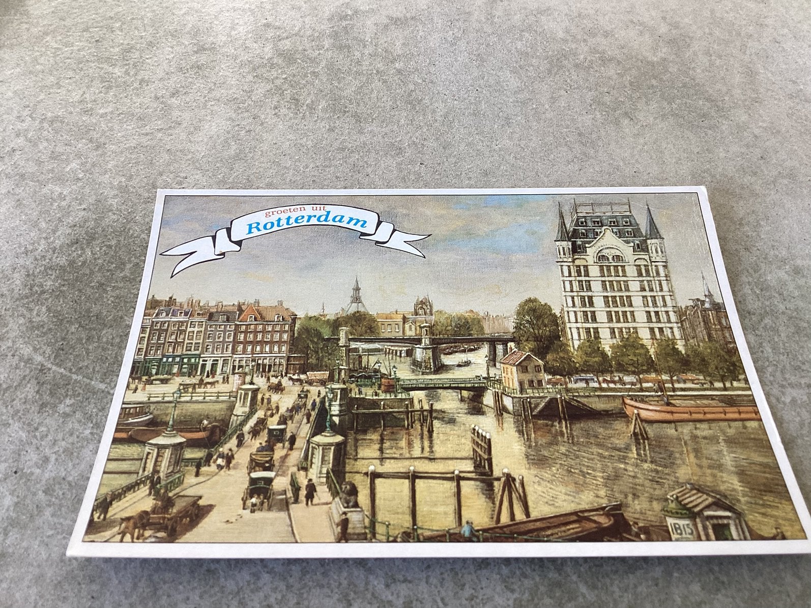 Rotterdam.      Reclamekaart, Verzamelen, Ansichtkaarten | Nederland, Ophalen of Verzenden, Zuid-Holland