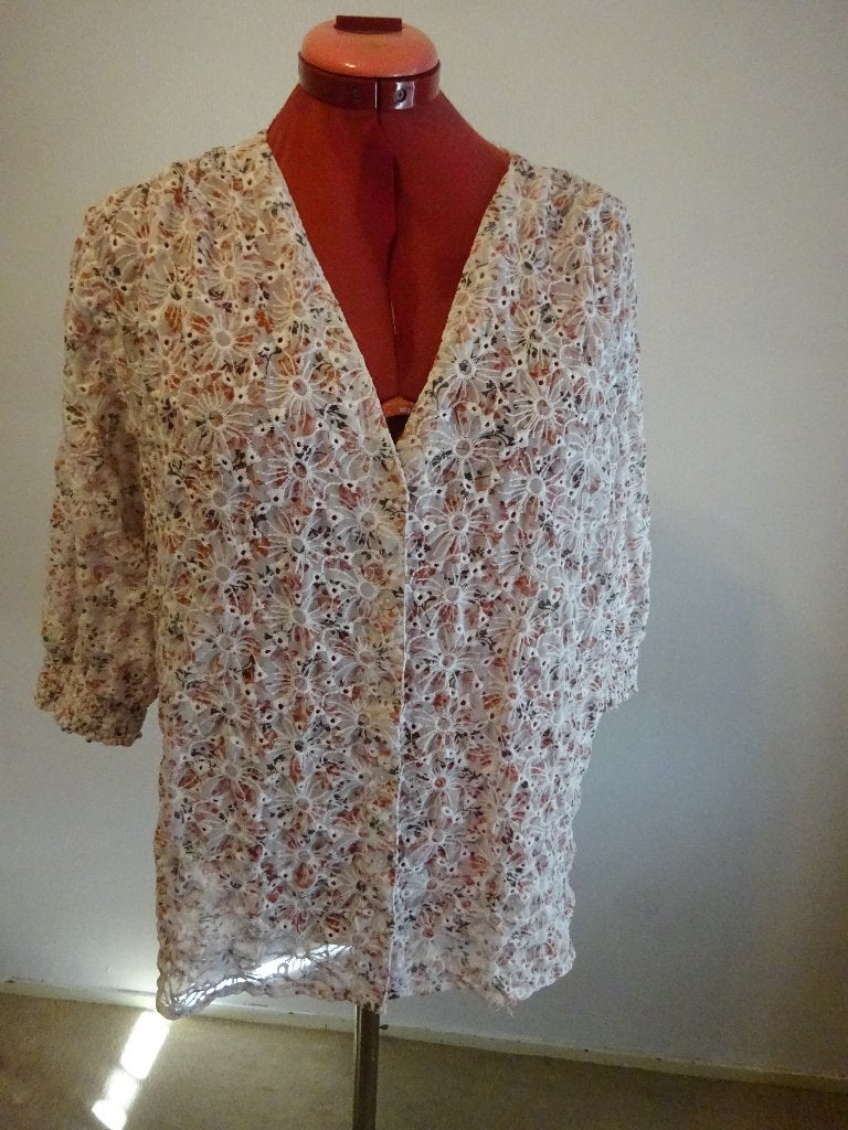 MS Mode blouse mt 46, Overige kleuren, Verzenden, Maat 46/48 (XL) of groter, Zo goed als nieuw