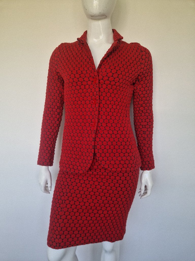 Kyra & Ko set (rok & blazer). Maat 40, Rood., Kleding | Dames, Jasjes, Kostuums en Pakken, Nieuw, Kostuum of Pak, Maat 38/40 (M)