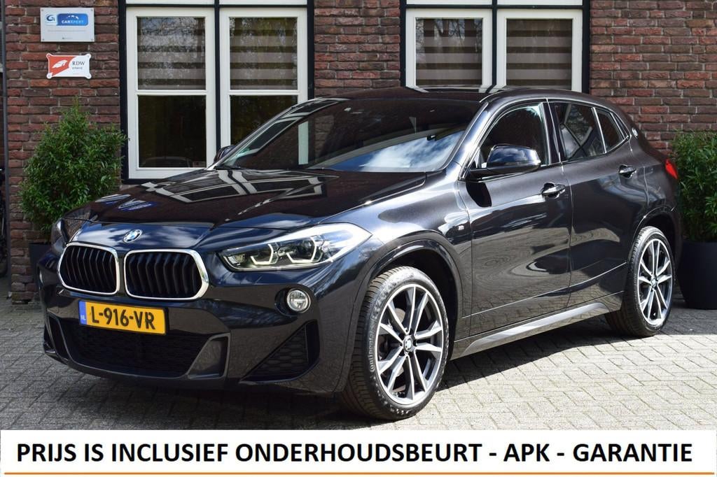 BMW X2 1.8i sDrive Aut. M Pakket M Sport Lefhebber Edition, Auto's, X2, Gebruikt, Met garantie (alle), Zwart