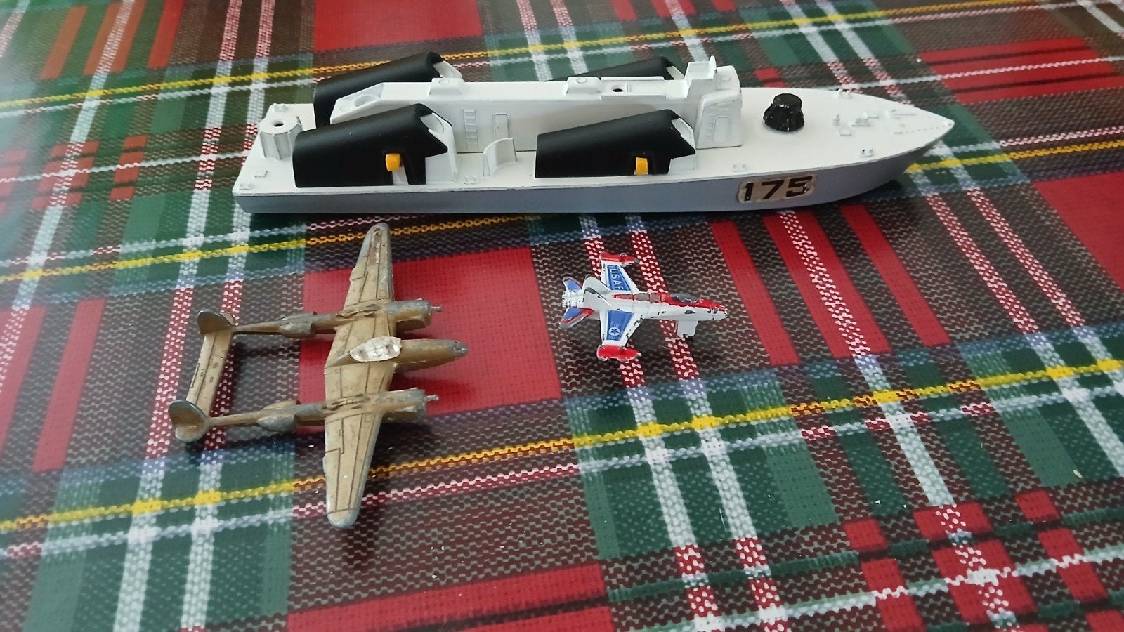 Dinky Toys OSA2 Missile Boat & Lockheed P28 Lighting Zylmex, Ophalen of Verzenden