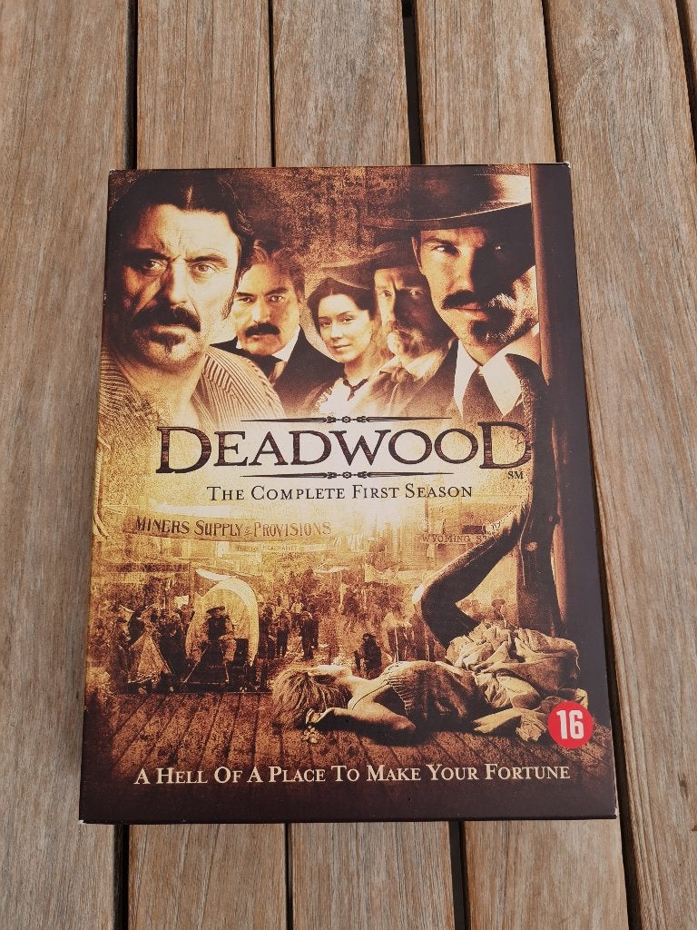 Deadwood the complete first season - DVDs, Vanaf 16 jaar, Seizoen 1, Inclusief doosje, Drama