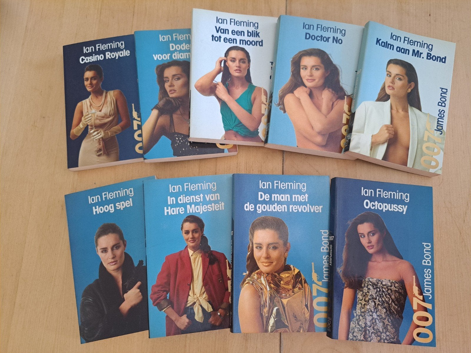 James Bond Boeken Collectie - Ian Fleming (9 delen), Boeken, Ophalen of Verzenden, Gelezen, Ian Fleming, Nederland