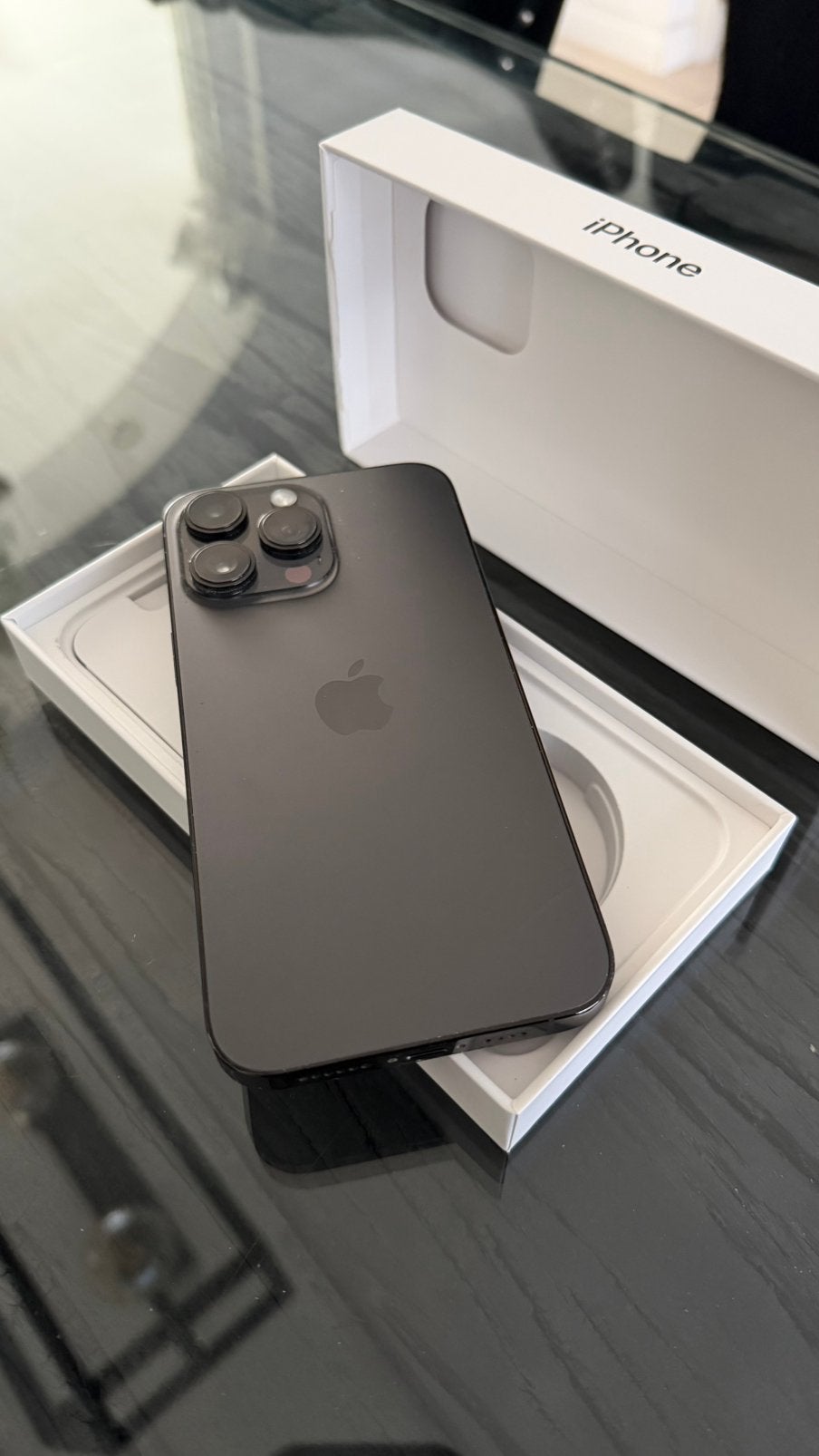 Apple iPhone 14 Pro Max zwart 128 GB in goede staat, Ophalen, 128 GB, Zwart, Zo goed als nieuw