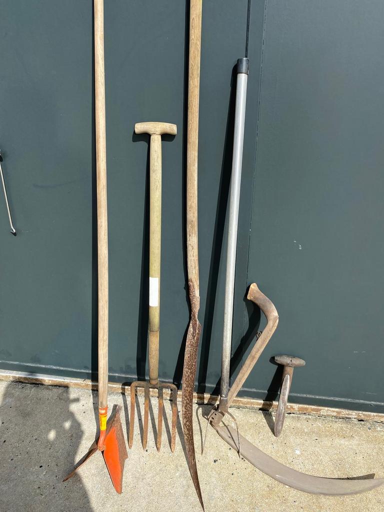 Diverse Tuingereedschap Set - Schop, Hark, Zeis en meer, Tuin en Terras, Hand-tuingereedschap, Ophalen of Verzenden, Gebruikt