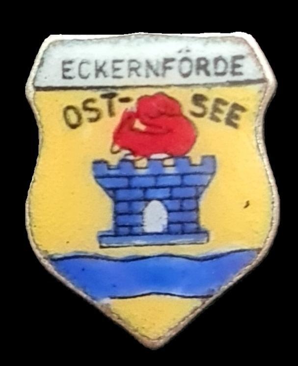 Eckernforde Ostsee speld, Verzenden, Nieuw, Stad of Land, Speldje of Pin