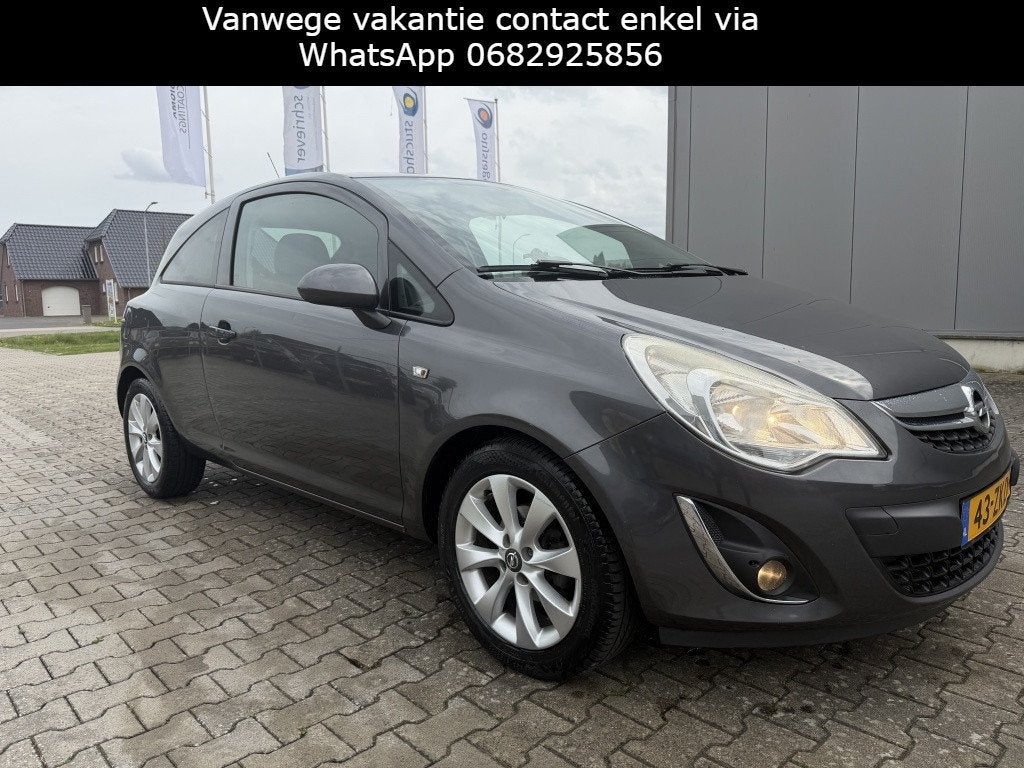 Opel Corsa 1.2 LPG Airco apk 4-2027 (bj 2012), Auto's, Opel, Euro 5, Gebruikt, 4 cilinders, 1229 cc