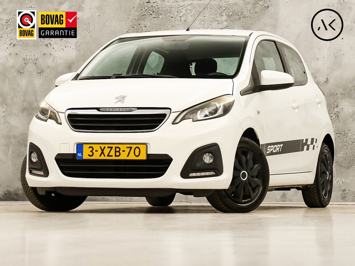 Peugeot 108 1.0 e-VTi Sport (NAP, AIRCO, BLUETOOTH, SPORTSTO, Auto's, Voorwielaandrijving, Stof, Gebruikt, 4 stoelen