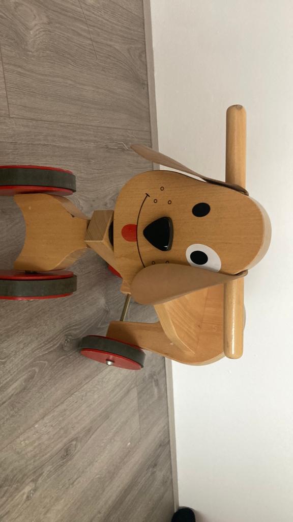 Mooi loopfiets, Kinderen en Baby's, Speelgoed | Houten speelgoed, Ophalen of Verzenden, Gebruikt, Rij- of Hobbelspeelgoed