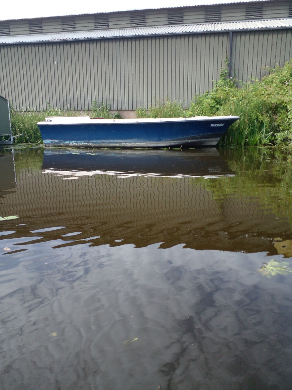 Opknapper boot met buitenboordmotor, Gebruikt, Buitenboordmotor, Overige typen, Benzine