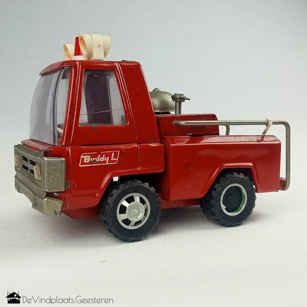 Vintage Buddy L brandweerwagen, Ophalen of Verzenden