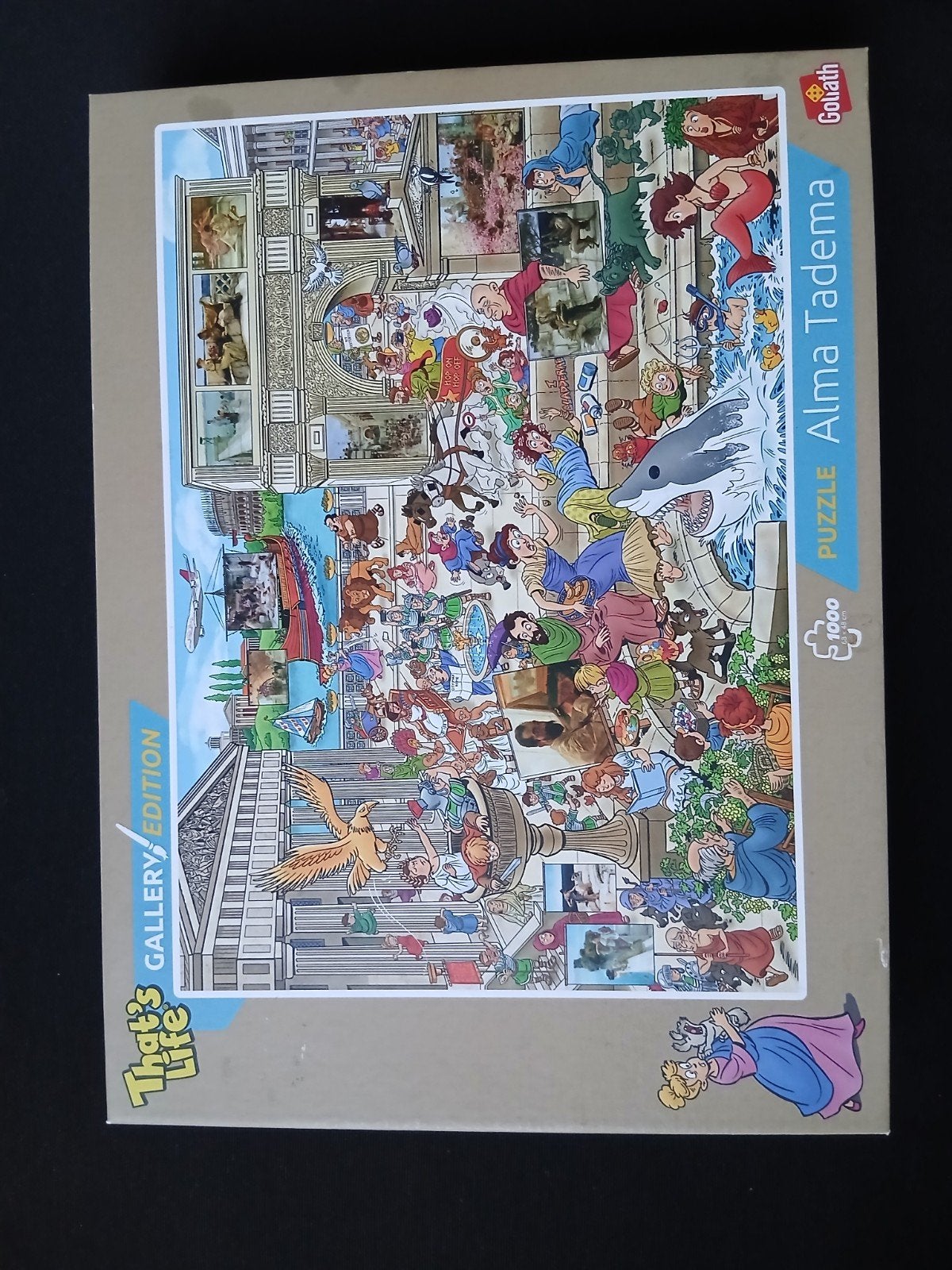 Puzzel 1000 stukjes, Alma Tadema, Ophalen of Verzenden, 500 t/m 1500 stukjes, Zo goed als nieuw
