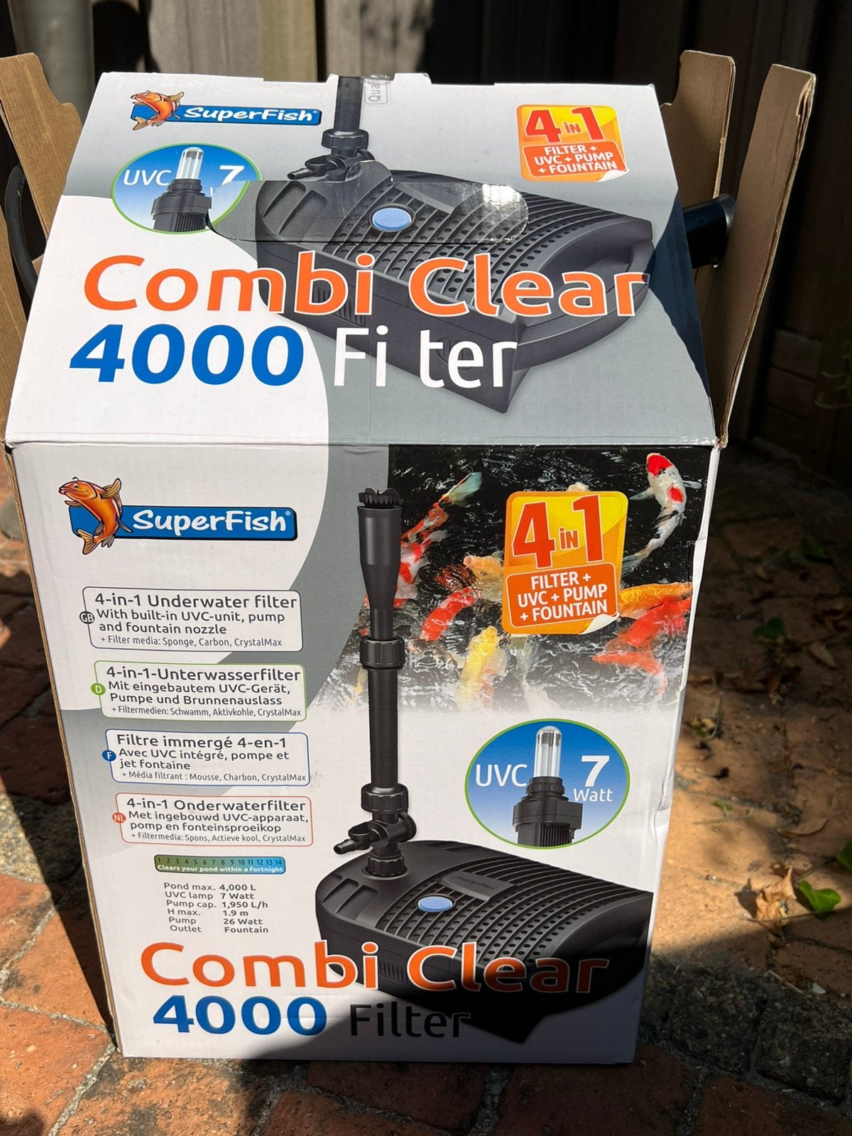Combi clear vijverpomp, Ophalen, Gebruikt, Vijverpomp