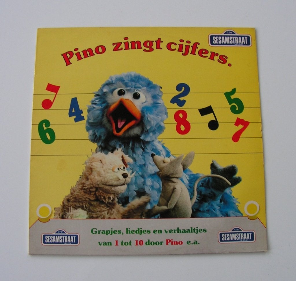 LP Pino Zingt Cijfers, LP, Gebruikt, Educatief, Ophalen of Verzenden