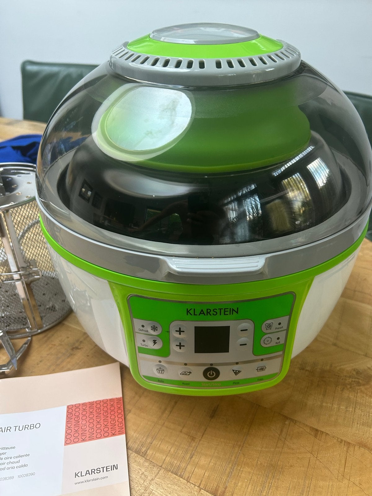 Klarstein VitAir Turbo heteluchtfriteuse -nieuw, Witgoed en Apparatuur, Frituurpannen, 4 liter of meer, Ophalen of Verzenden, Nieuw