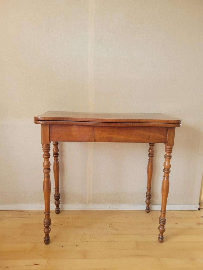 Mooie bridge tafel., Antiek en Kunst, Antiek | Meubels | Tafels, Ophalen of Verzenden