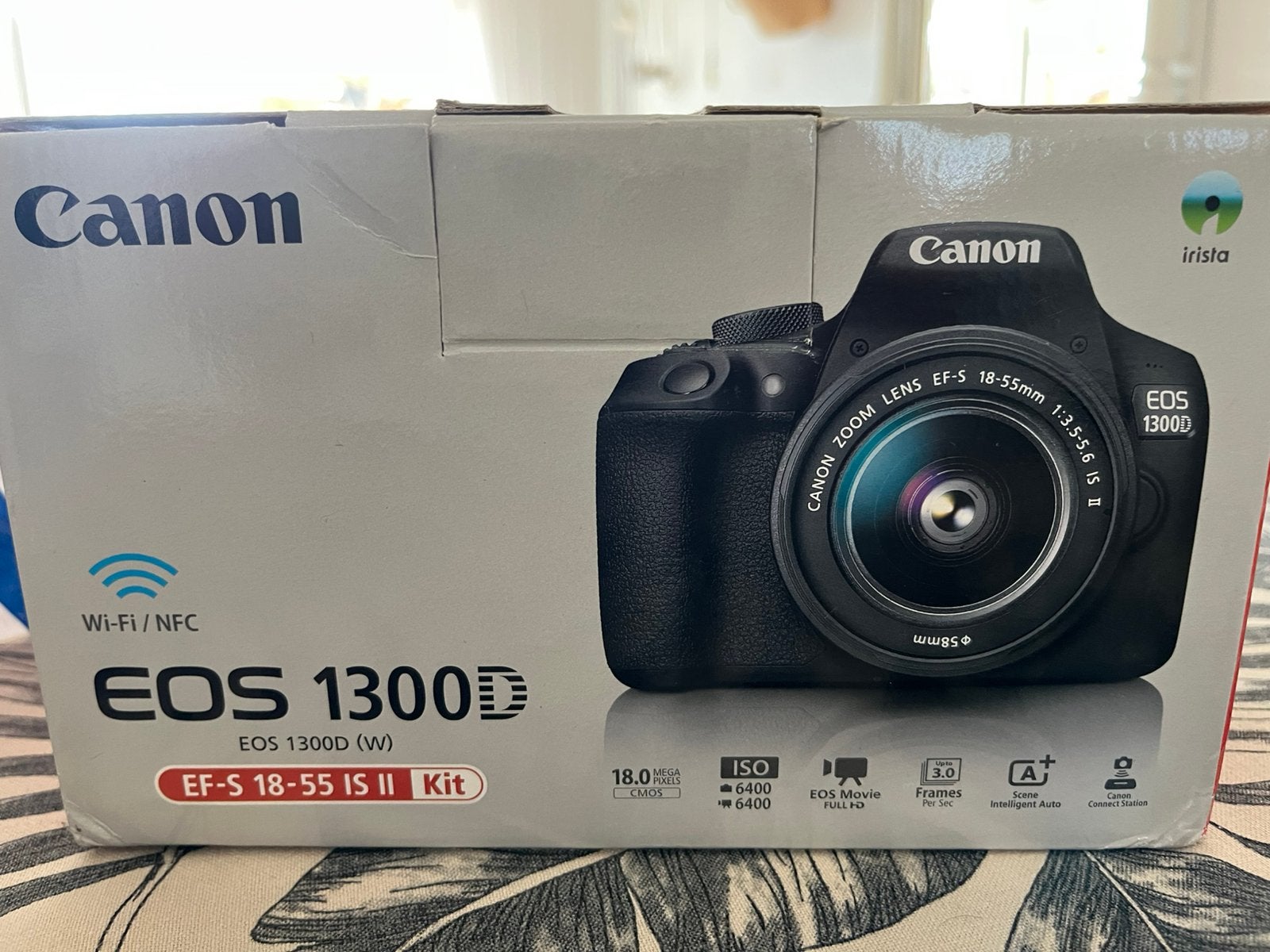 Canon EOS 1300D spiegelreflexcamera, Audio, Tv en Foto, Fotocamera's Digitaal, Ophalen of Verzenden, Zo goed als nieuw, Canon