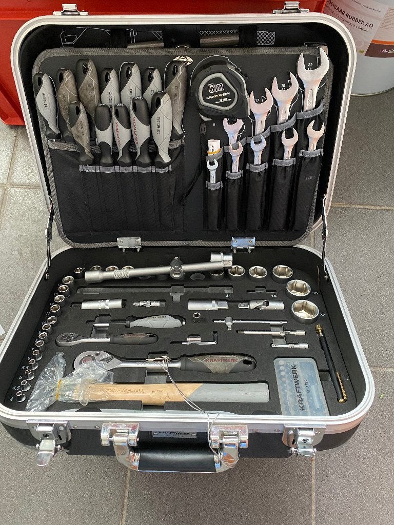gereedschap koffer  KRAFTWERK  No; 1050NL, Ophalen of Verzenden, Zo goed als nieuw