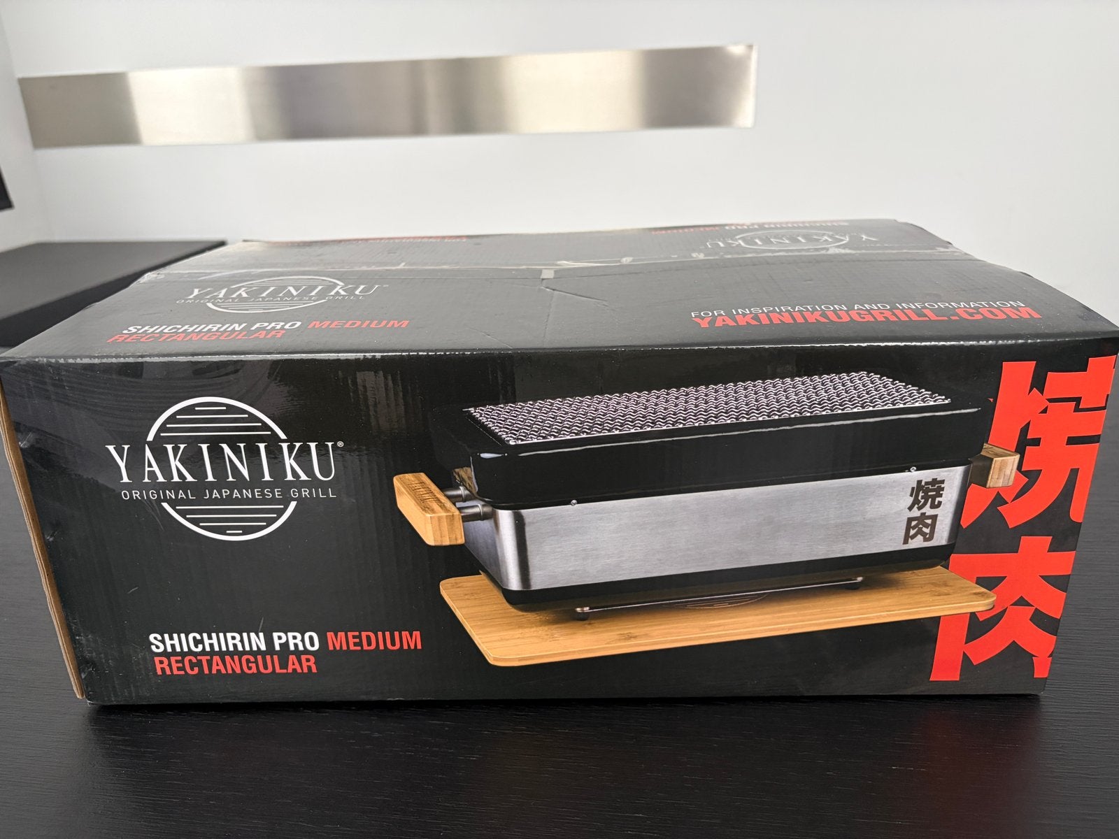 YAKINIKU Shichirin PRO Medium Rectangular + 5 kg Ogatan, Info@yakinikugrill.com, Lange Reksestraat 19b 4538 AZ Terneuzen, Ophalen of Verzenden