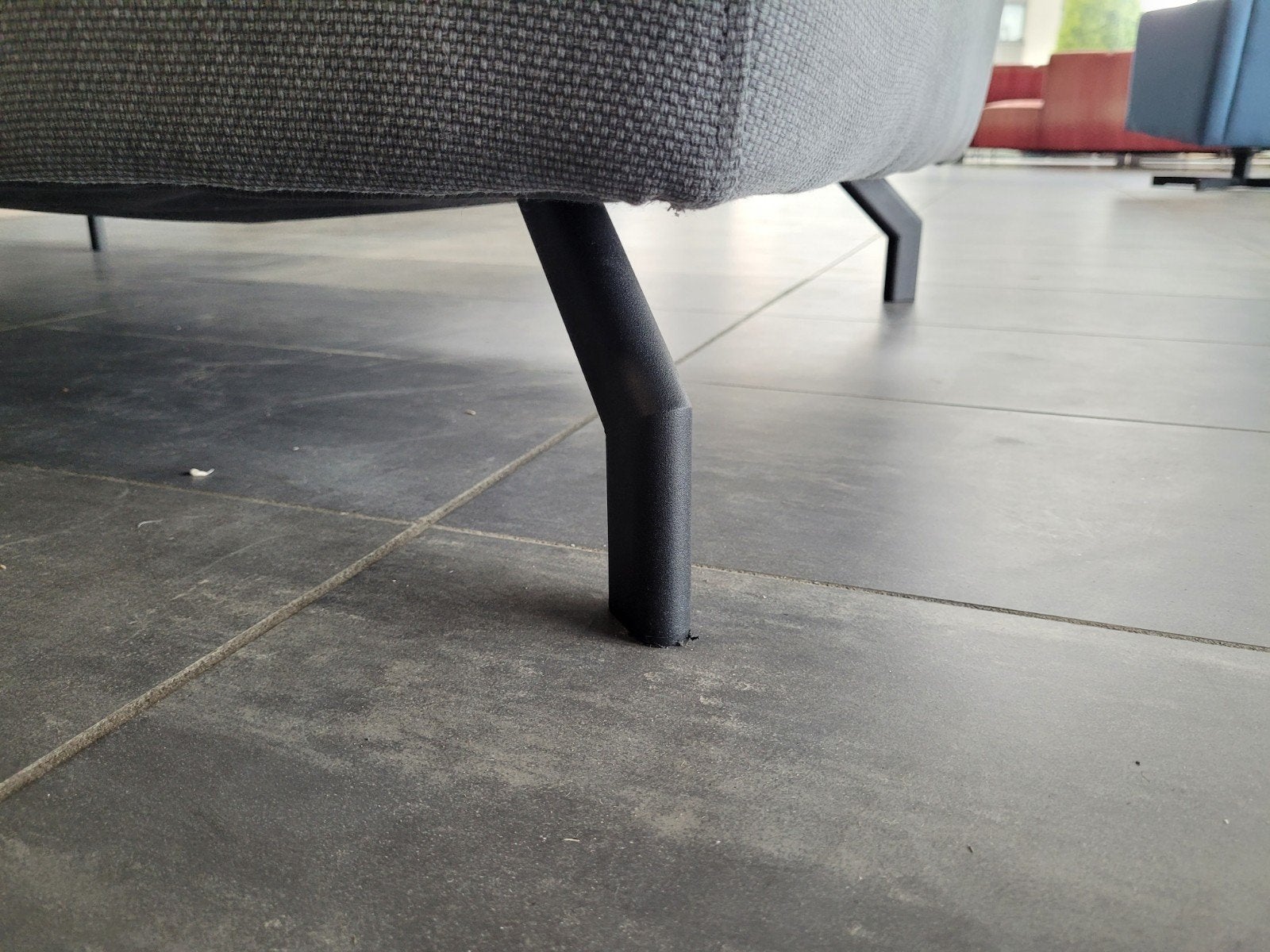 Foto 4 van ✅️️ GEREINIGD jeans grijze hoekbank 280x220 | BEZORGEN