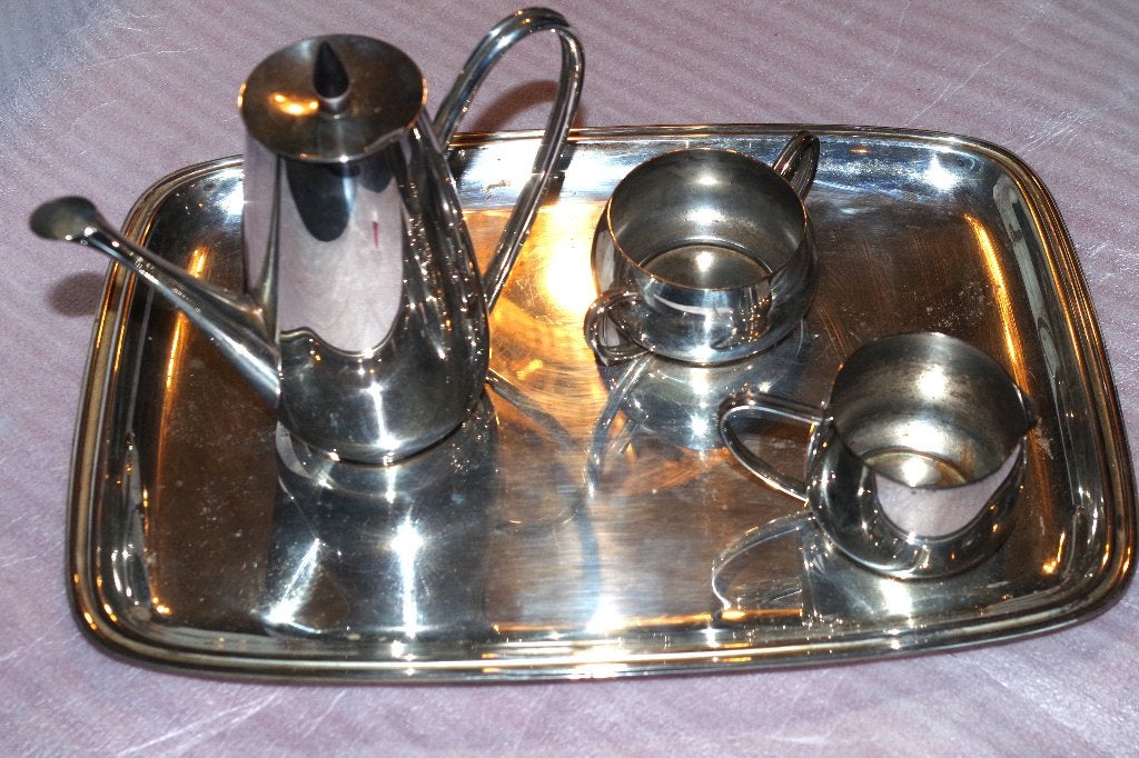 koffieset, Ophalen