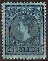 Ned-Indie NVPH nr 61 ongebruikt Koningin Wilhelmina 1906, Postzegels en Munten, Postzegels | Nederlands-Indië en Nieuw-Guinea