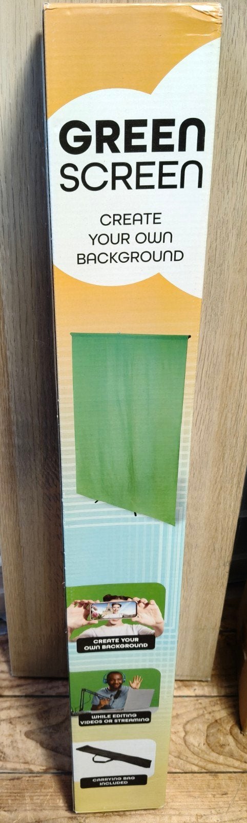 Green screen 1,5 x 2m, Ophalen of Verzenden