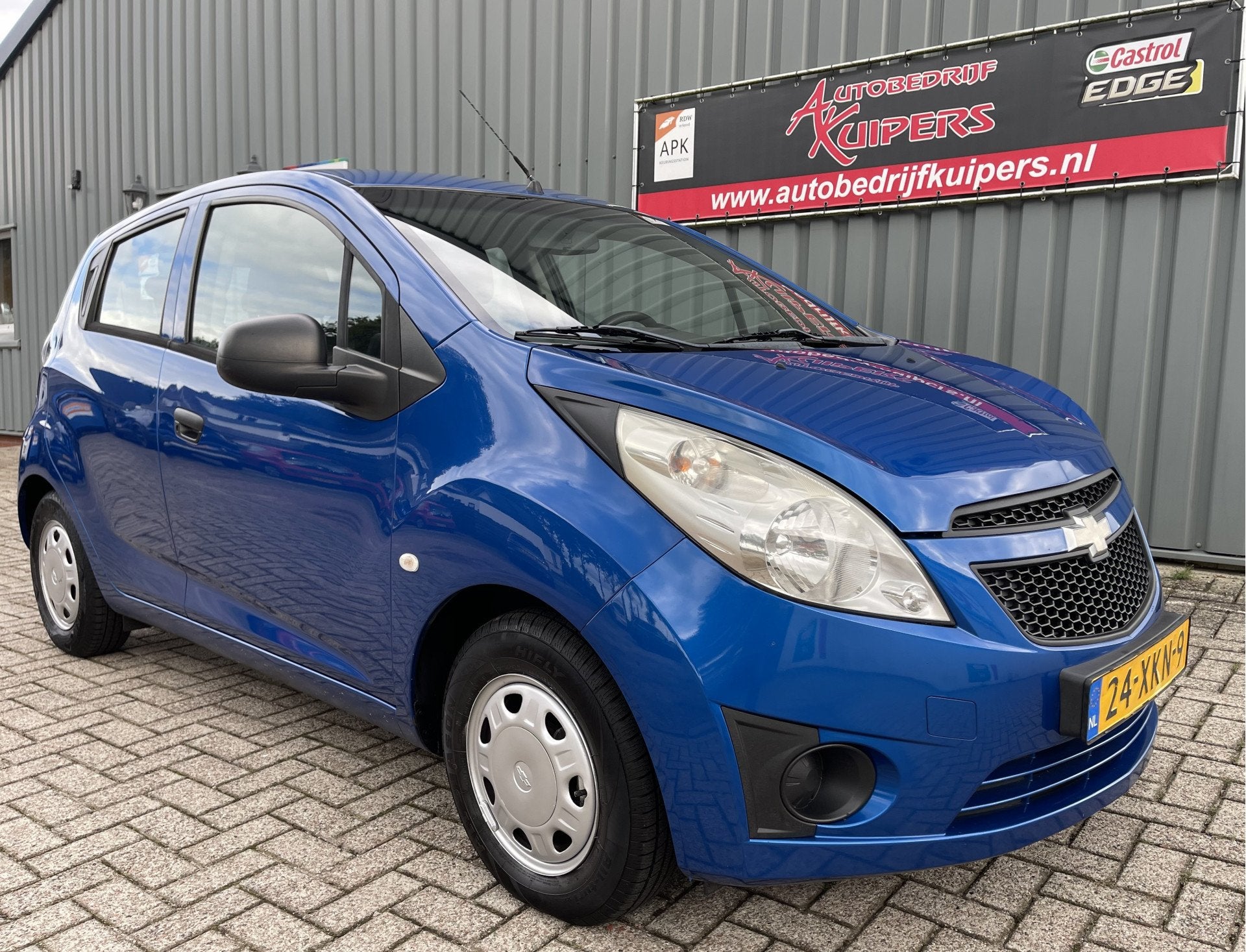 Chevrolet Spark 1.0 16V LS Bi-Fuel Airco.Lpg g3.CarkitAudio, Auto's, Voorwielaandrijving, Euro 5, Stof, Zwart