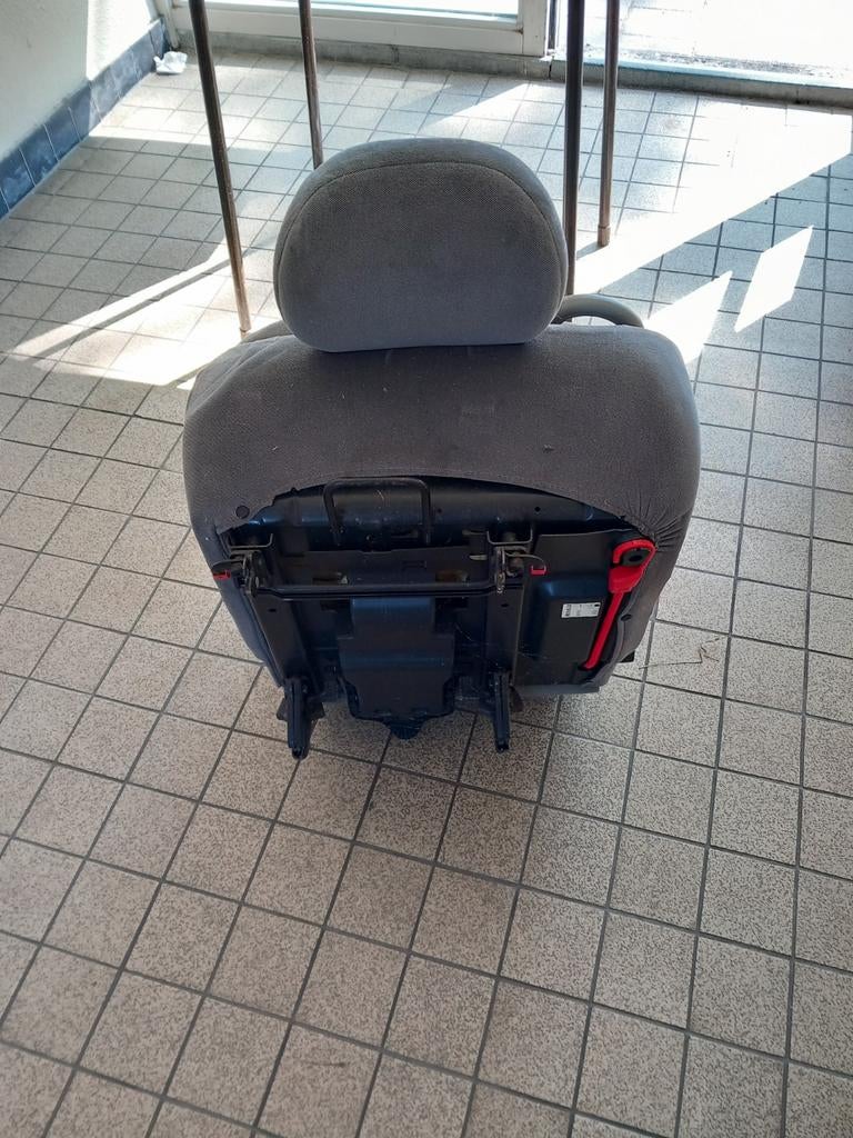 Autostoel Renault Scenic - Grijs, Auto-onderdelen, Gebruikt, Achterklep, Ophalen of Verzenden, Renault