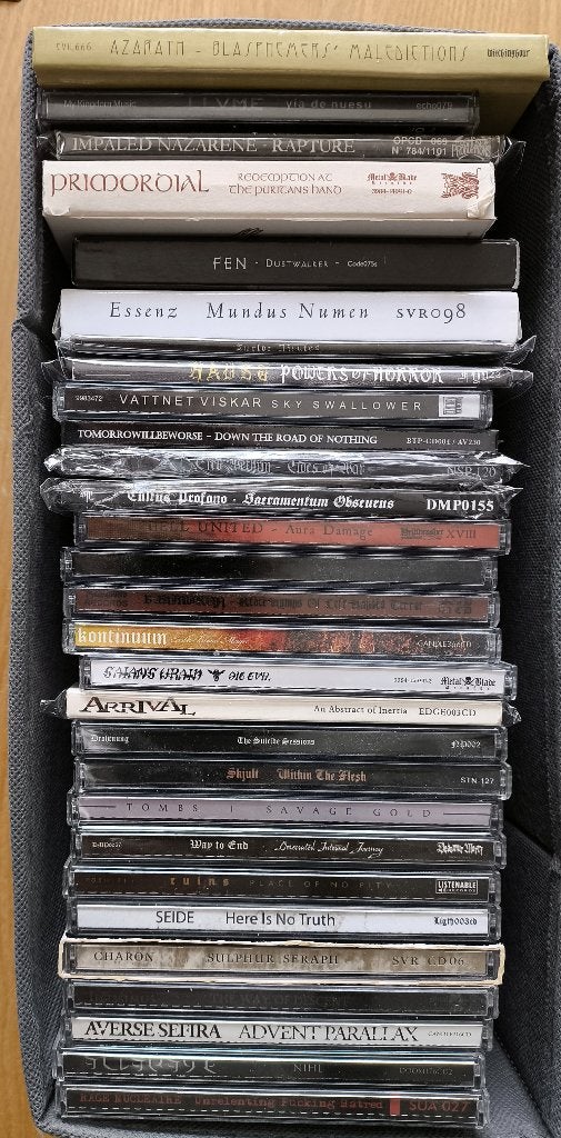 Black Metal cd lot (79 stuks) partij, Verzenden, Gebruikt