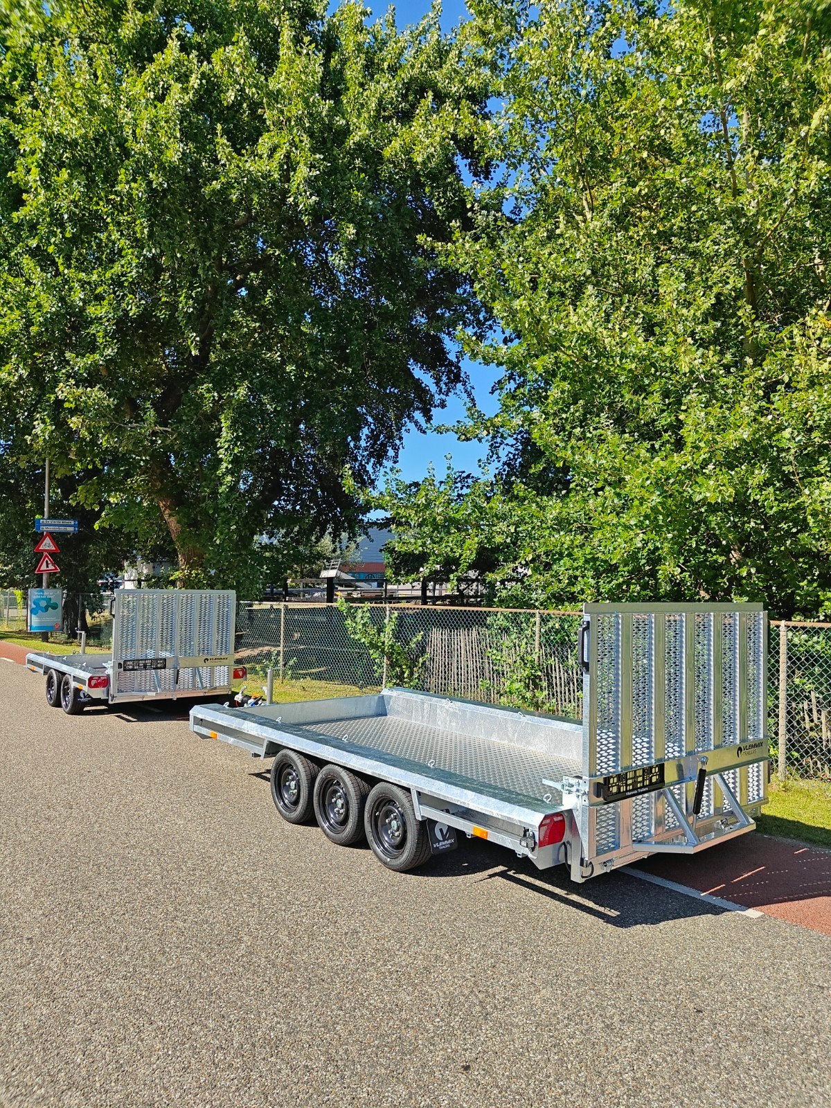 Vlemmix machine transporter aanhanger 2700KG / 3500KG, Ophalen of Verzenden, Nieuw