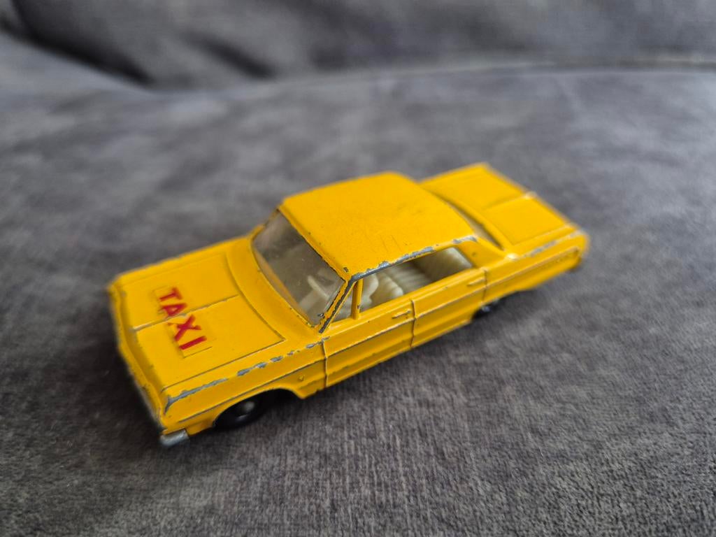 Lesney Matchbox Chevrolet Impala Taxi, Ophalen of Verzenden, Auto, Lesney