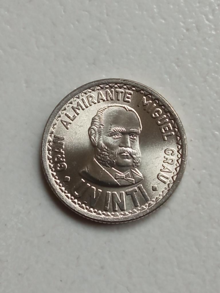 Peru 1 inti 1988., Ophalen of Verzenden, Zuid-Amerika, Losse munt