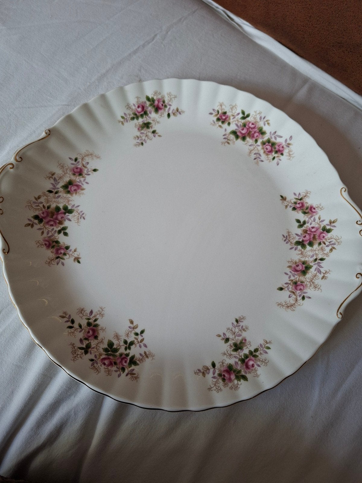 royal albert gebaksschaal, Ophalen of Verzenden, Overige stijlen, Porselein, Royal Albert