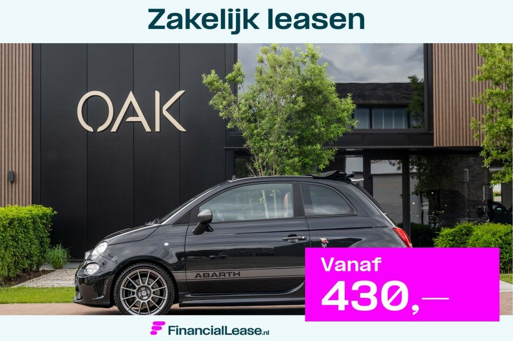 Fiat 500C 1.4 T-Jet Abarth 595 Competizione | Sabelt | Beats, 12 maanden, 15 km/l, Euro 6, 4 cilinders