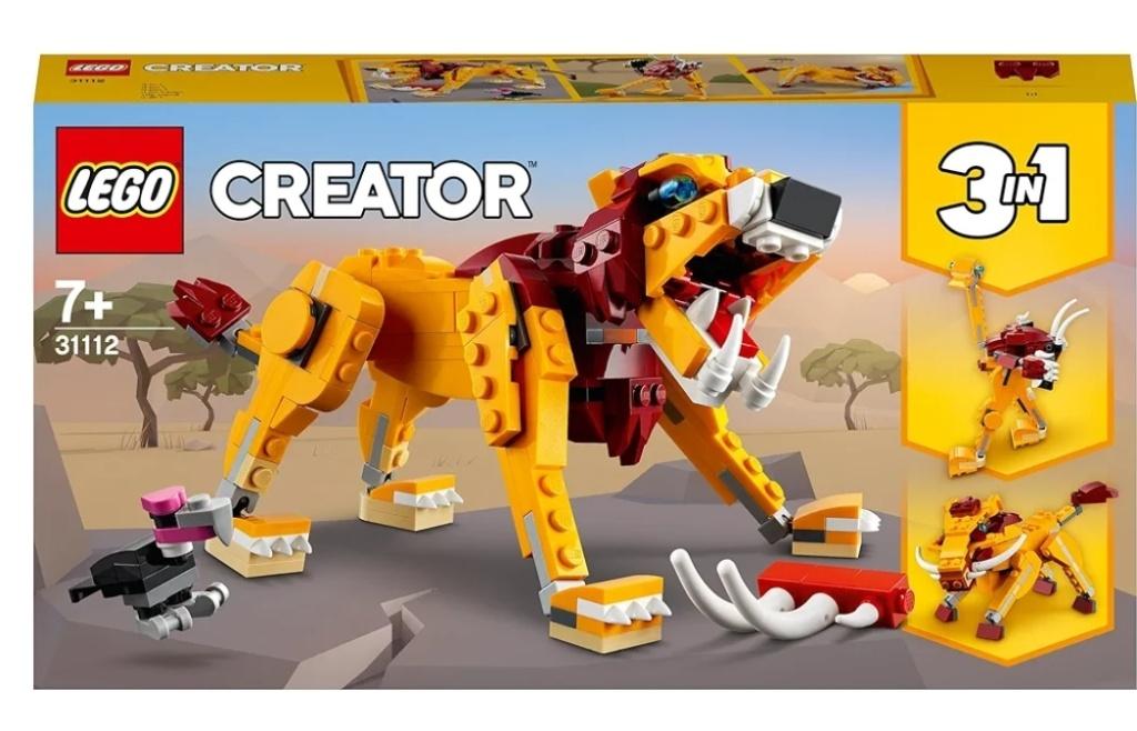 Legoset 3 in 1 Struisvogel 31112, Compleet, Lego, Ophalen of Verzenden, Zo goed als nieuw