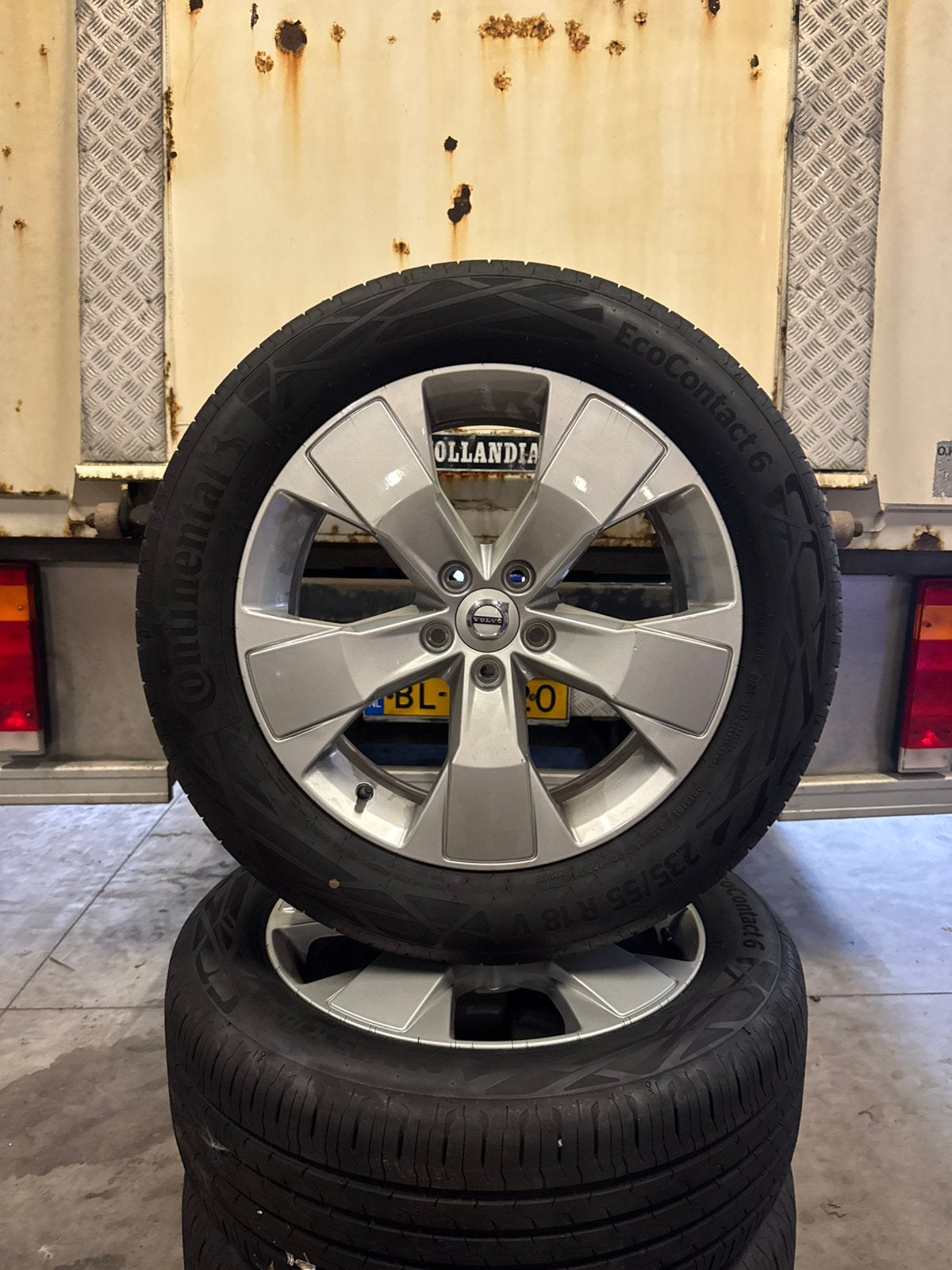 Volvo XC40 Velgen 18 inch | Continental zomerbanden |, Ophalen, 18 inch, 235 mm, Zomerbanden