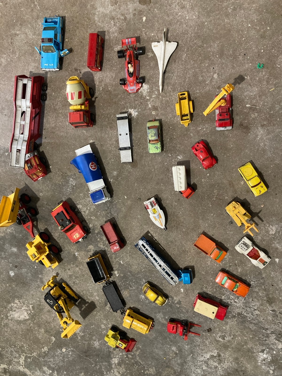 Matchbox speelgoedauto's en voertuigen collectie, Ophalen of Verzenden, Gebruikt