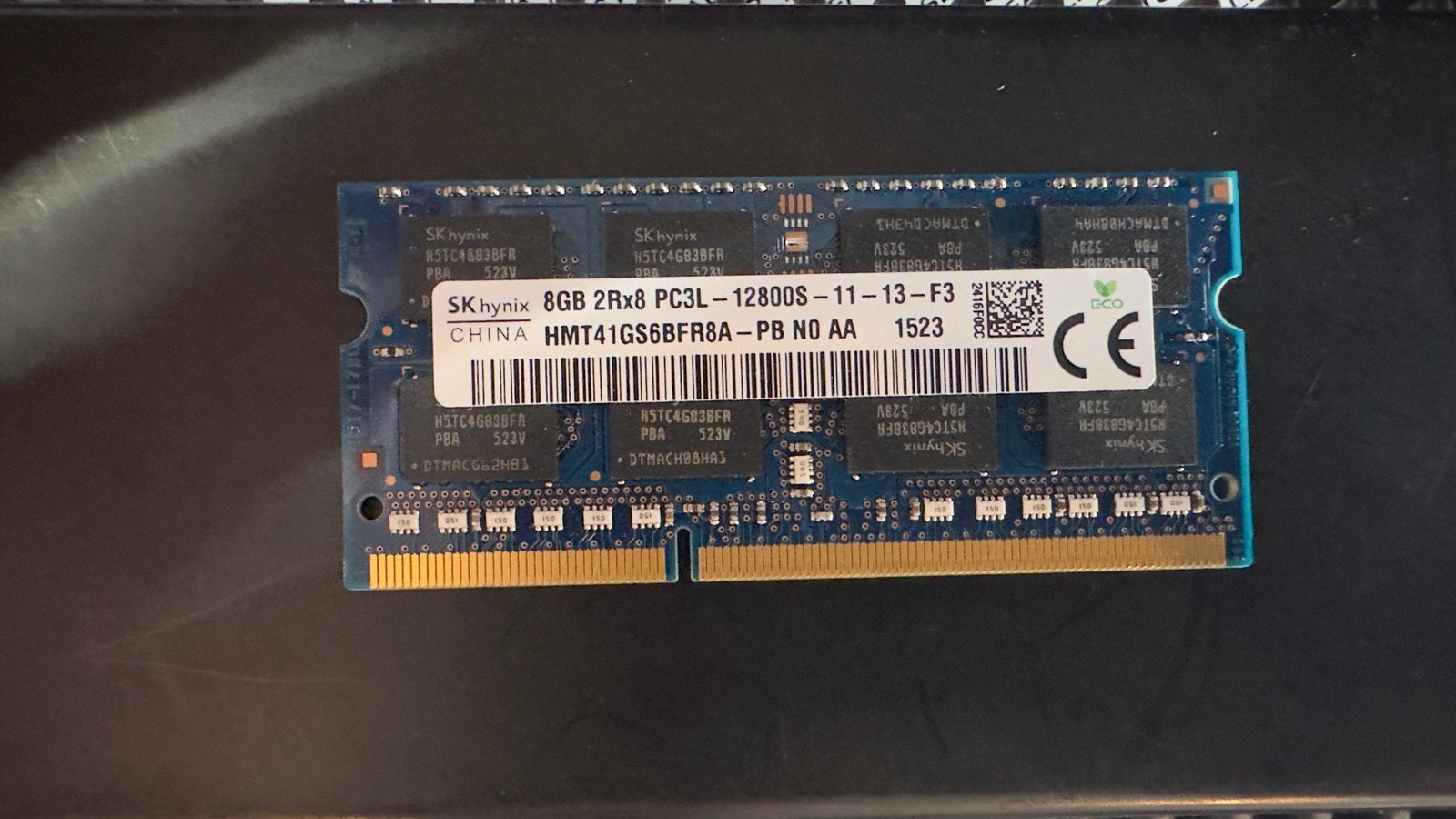 SK Hynix 8GB DDR3L-1600 Laptop RAM SO-DIMM, Gebruikt, 8 GB, DDR3, Ophalen of Verzenden