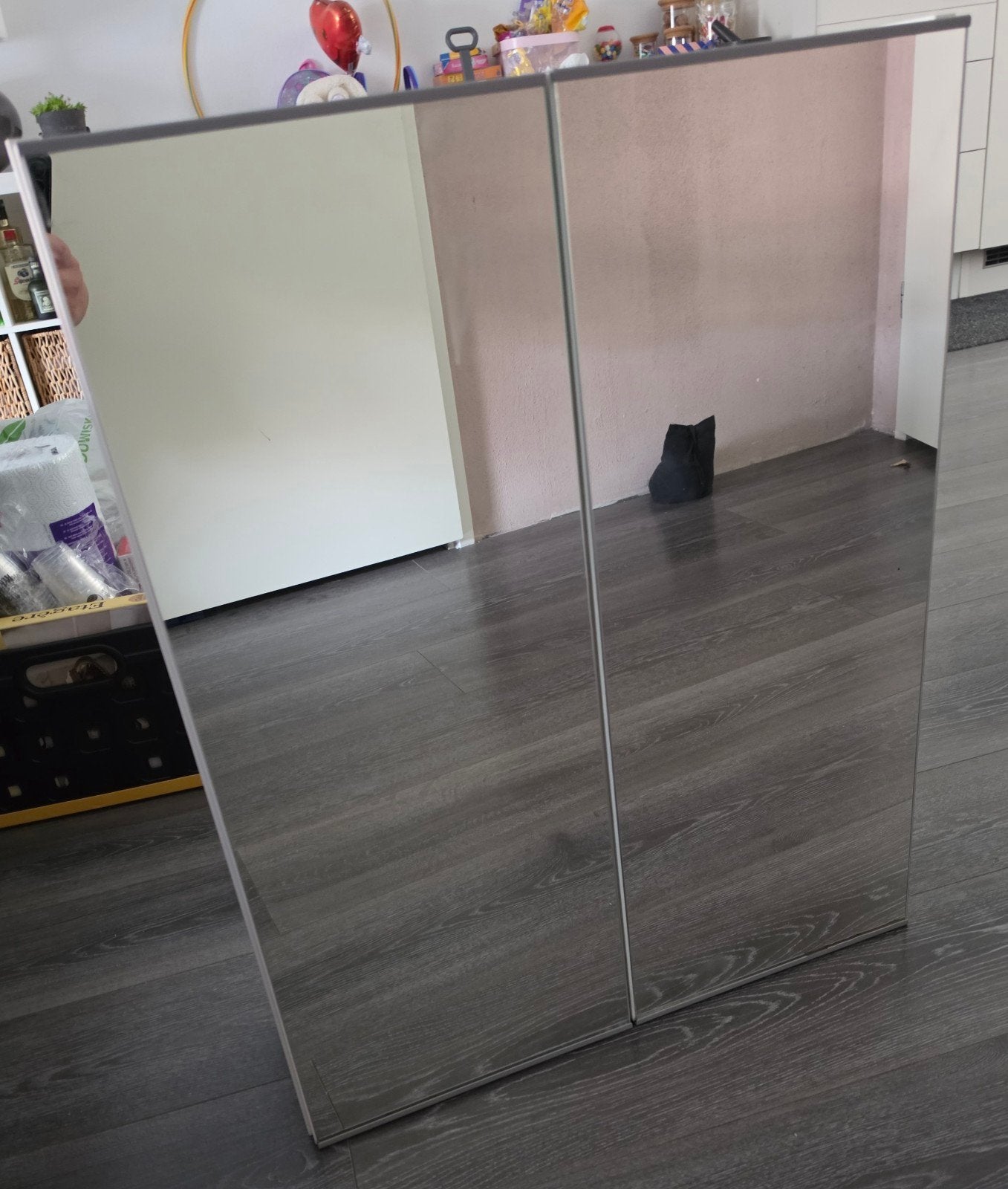 Ikea Enhet spiegelkast badkamer, Huis en Inrichting, Ophalen, Spiegelkast, 50 tot 100 cm, Minder dan 25 cm