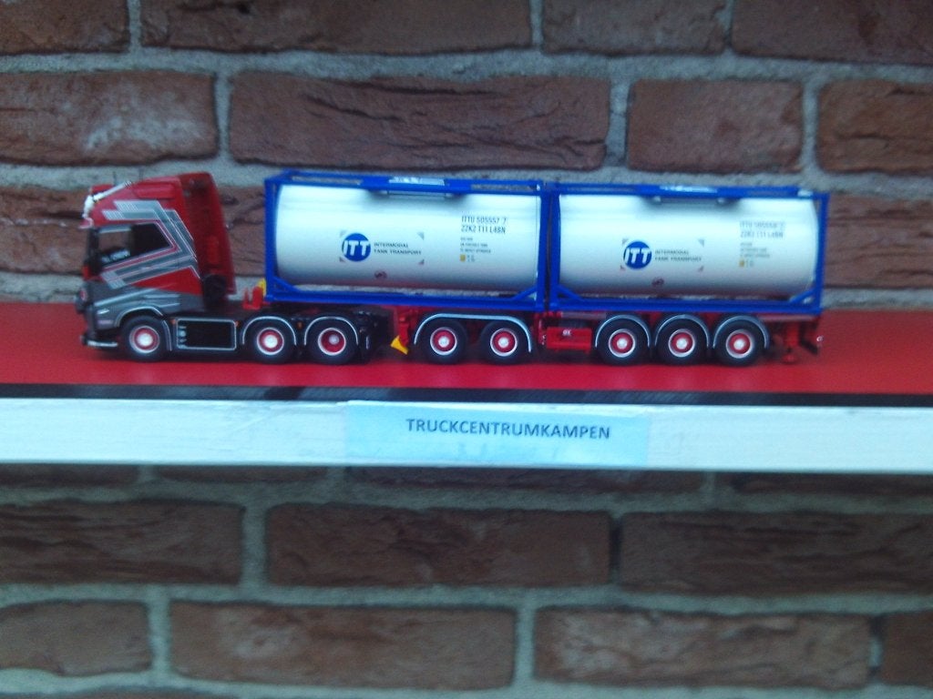 Tekno  Volvo  FH5  Globetrotter  XL  van  SL  Logistics., Ophalen of Verzenden, Nieuw, Bus of Vrachtwagen, Tekno