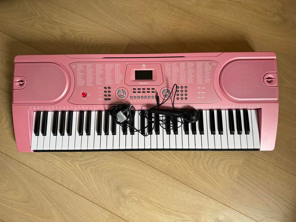 Fazley FKB-050-P KEYBOARD + MICROFOON – zo goed als nieuw, Muziek en Instrumenten, Keyboards, Ophalen, Zo goed als nieuw, 61 toetsen