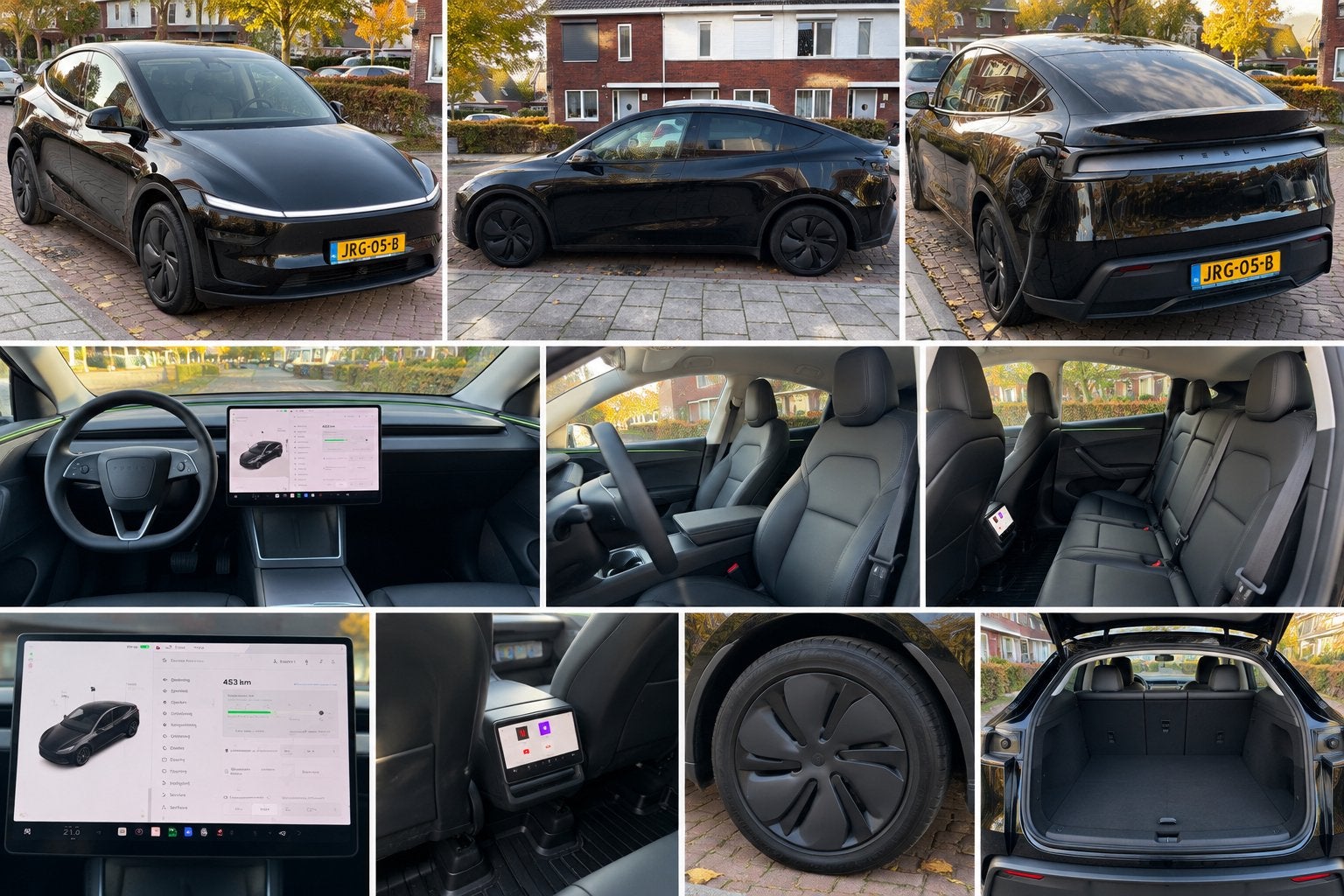 Tesla Model Y Juniper Long Range RWD | 2025 km | BTW-auto, Auto's, Automaat, 510 min, 1972 kg, Zwart