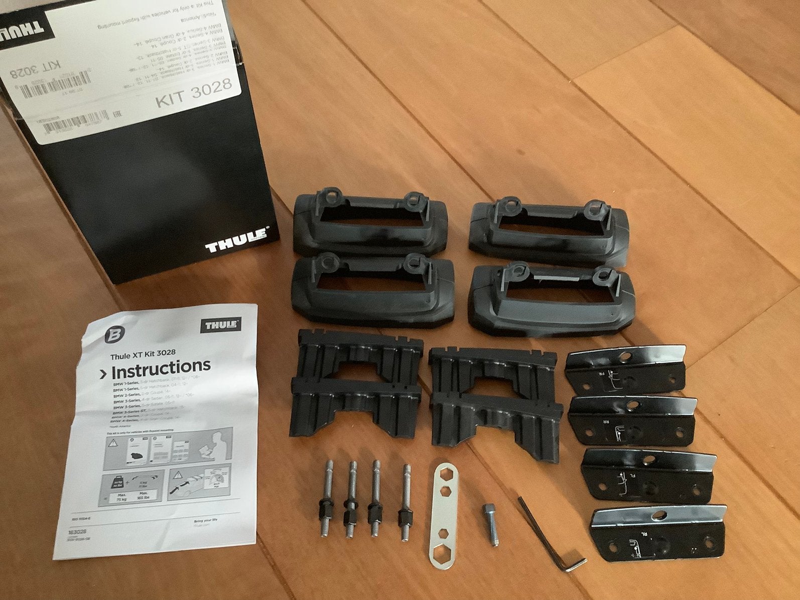 Thule Kit 3028 – complete montagekit BMW, Ophalen of Verzenden, Gebruikt