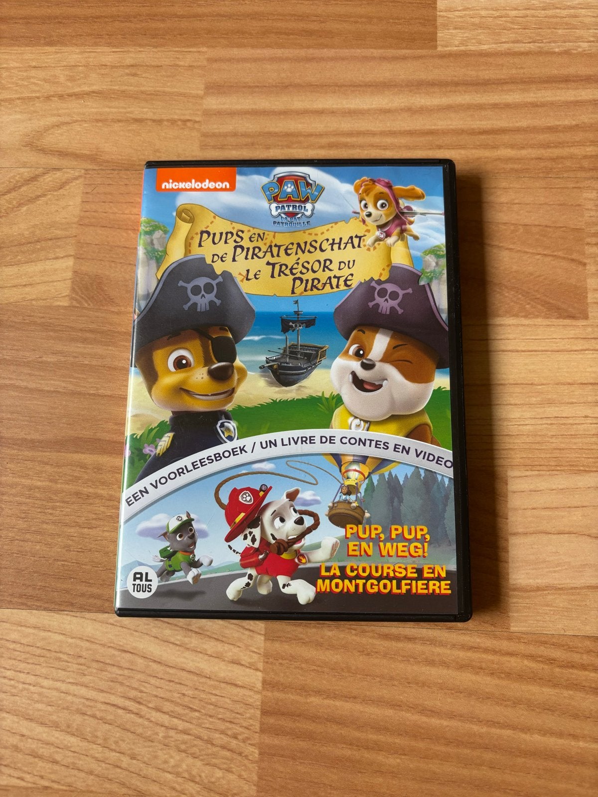 Paw Patrol: Pups en de Piratenschat DVD (Nederlands), Animatie, Alle leeftijden, Zo goed als nieuw, Film